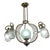 Modern Modern Hanging Lamp in Bronze For Sale - Image 3 of 4