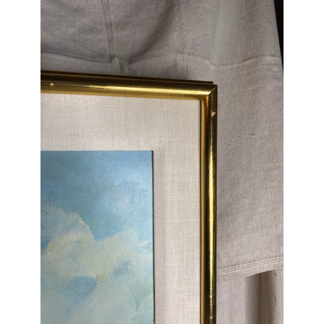Wood Original Oil Equestrian Painting of Man O’ War by Scharff For Sale - Image 7 of 12