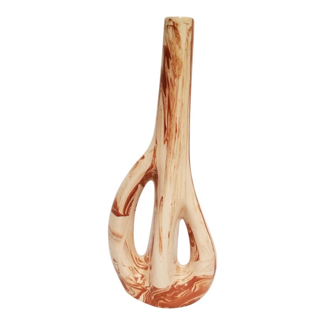 Alaskan Clay 3 Channel Vase For Sale