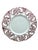 Beautiful hand painted pink on white porcelain reticulated platter. This platter is made in Portugal. Great for display or...
