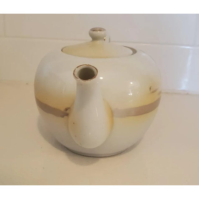 Mid 20th Century Mid 20th Century Hand-Painted Tea Pot For Sale - Image 5 of 10