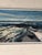 1970s Kay Andersen Coastal Landscape Painting Vintage 1972 For Sale - Image 5 of 9