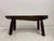 Unusual coffee table Thick live edge top with dot details Carved legs Rustic brutalist wabi sabi style. Rustic sculptural...
