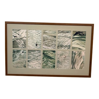Artisan's Gallery Photographic Tiles of Muir Beach, Framed For Sale