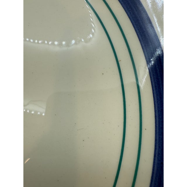 Italian Late 20th Century Ceramica Due Torri Italian Pasta Bowl For Sale - Image 3 of 6