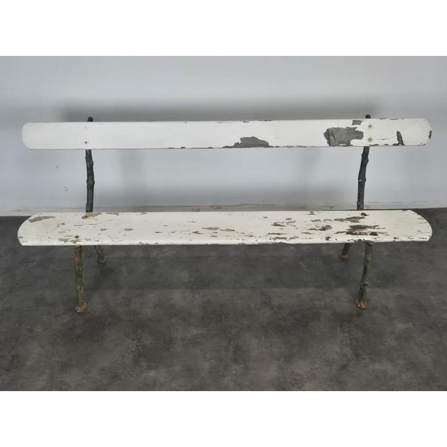 Vintage Cast Iron Garden Bench, in Very Good conditions.