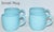 Circa 1988 Vintage Blue & Turquoise 22 Piece Dinnerware Set Dinner Luncheon Plates Mugs Saucers For Sale - Image 10 of 12