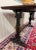 Metal Antique English Bakers Table Sofa Entry Hall Kitchen Island With Cast Iron Base For Sale - Image 7 of 18