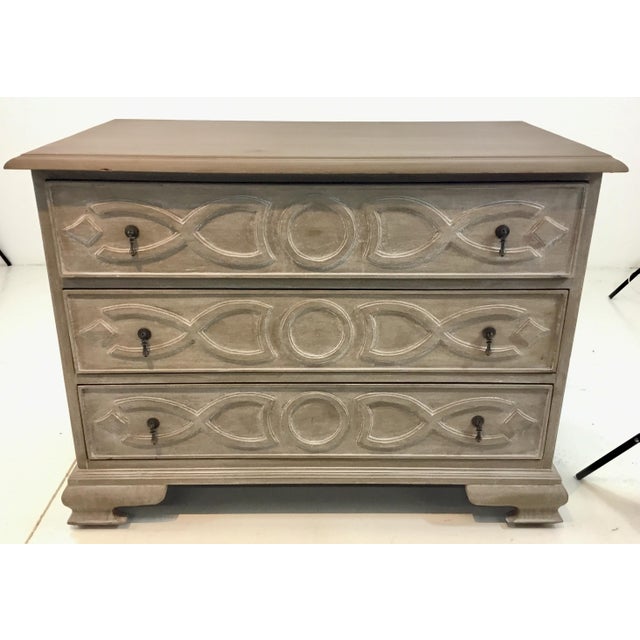 Transitional Noir Co. Weathered Beige Sofie Dresser Chairish