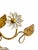 Glass Maison Baguès Style Sconces Pair Antique French Gilt Brass Crystal Floral Decor For Sale - Image 7 of 13