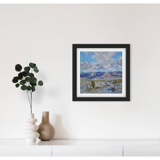 Modern Desert Painting - Quiet Places Collection — Contemporary Landscape (Original Oil on Canvas) For Sale - Image 16 of 18