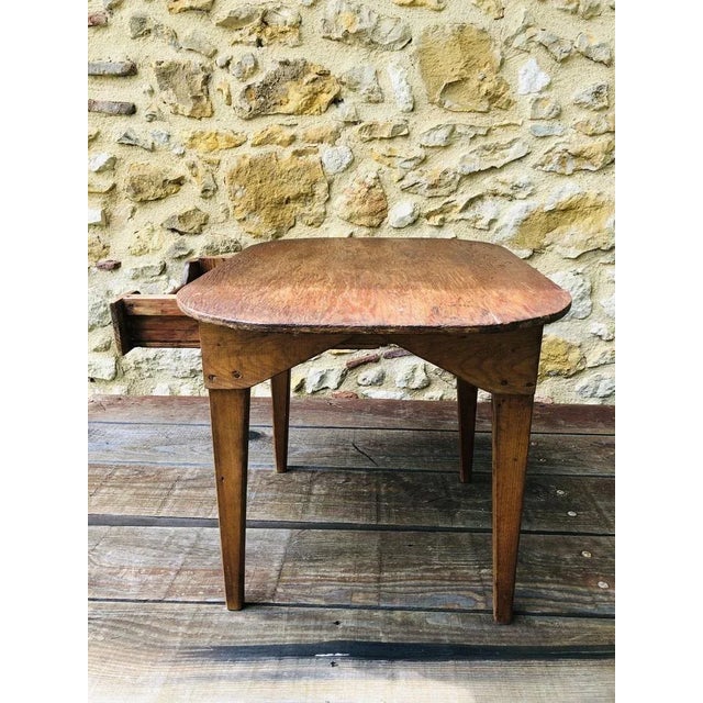 Brown Mid-Century Side Table, 1940s For Sale - Image 8 of 16