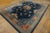 1920s Extraordinary Navy Blue Color With a Dragon and Chinoiserie Design Antique Chinese Peking Rug For Sale - Image 5 of 12