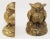 Mid 20th Century Vintage Cast Solid Brass Owl Bookends Mid-Century Modern 1950s For Sale - Image 5 of 11