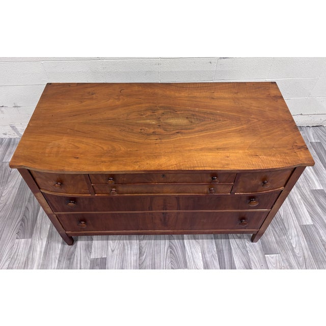 Brown Antique Holland Furniture Co. Of Michigan Mahogany Six Drawer Dresser For Sale - Image 8 of 11