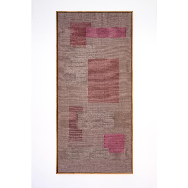 Gleaning No. 80 Hand Woven Wall Art by Susanna Costantini For Sale - Image 6 of 6