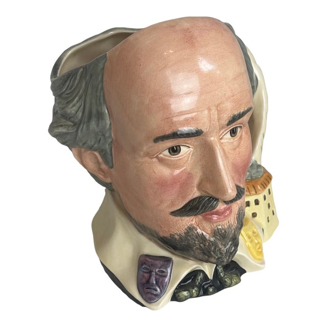 Vintage William Shakespeare Toby Jug For Sale