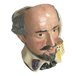 Vintage William Shakespeare Toby Jug