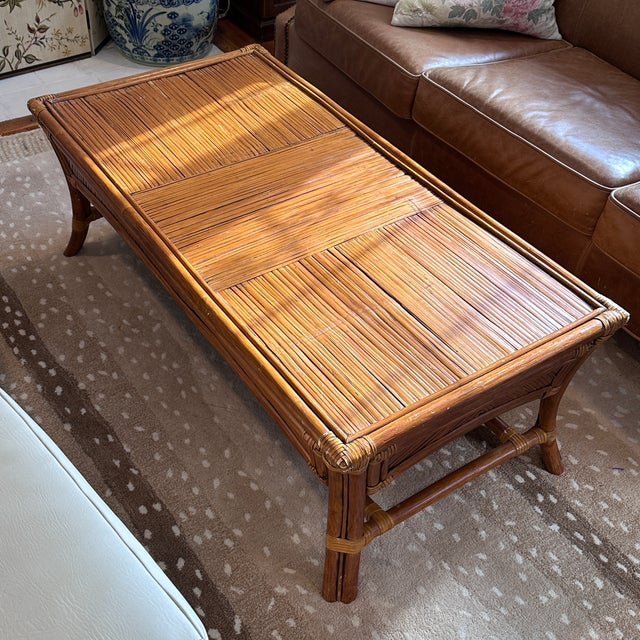 センターテーブル・ローテーブル Old Rattan Coffee Table センターテーブル・ローテーブル Old Rattan Coffee Table センター