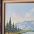 This vintage 1985 landscape painting on canvas, measuring 12x16 inches and framed, is an original piece signed by artist...