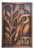 Abstract Copper Owl Wall Relief Sculpture For Sale