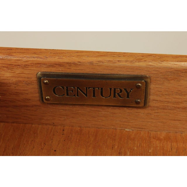 Wood Century Georgian Style Furniture Pair Of End Tables For Sale - Image 7 of 17