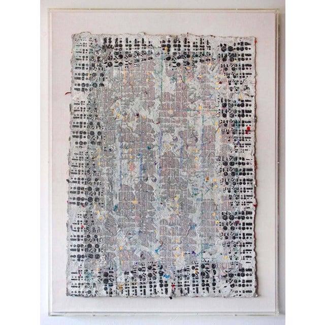 Pat Hammerman Handmade Paper I, Framed Chairish