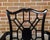 Pair of English Chinese Chippendale Style Black Lacquered Armchairs, circa 1950 For Sale In Atlanta - Image 6 of 12