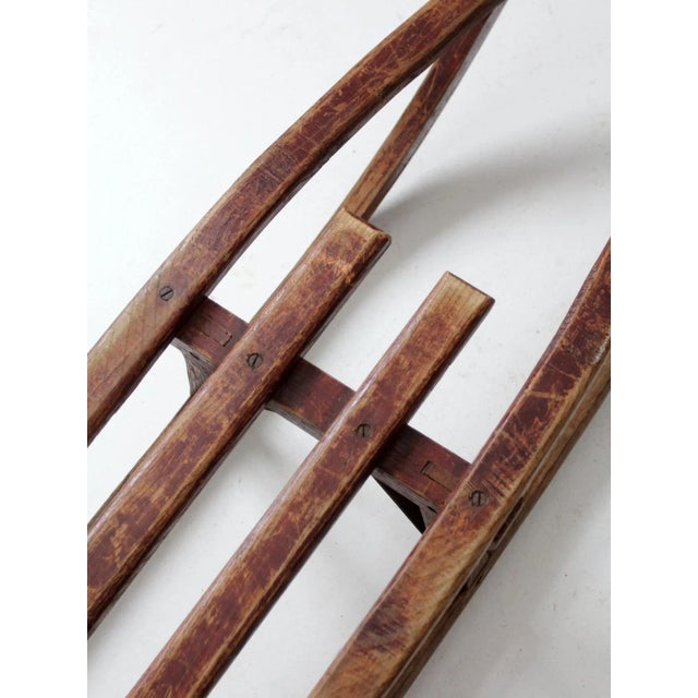 Antique Primitive Sled For Sale - Image 10 of 13