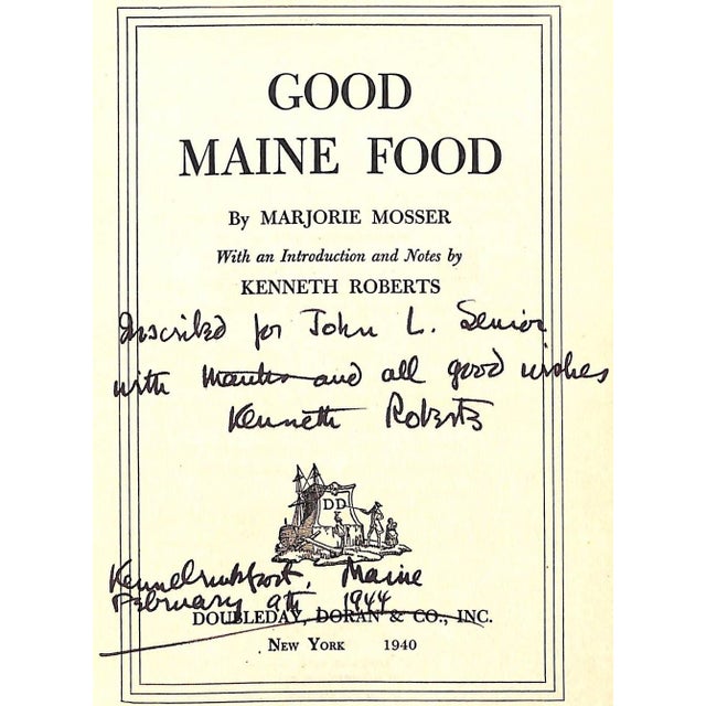 "Good Maine Food" 1940 Mosser, Marjorie For Sale - Image 4 of 11