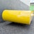 Wood Postmodern Yellow Gloss Laminate Bullnose Coffee Table on Mirror Base For Sale - Image 7 of 7