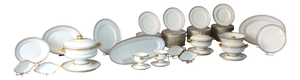 19th Century Porcelain Dinner Service from Hache Pépin-Lehalleur, Set of 112