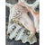 Antique White Vintage Spiked Shell Vanity Lamp For Sale - Image 8 of 12