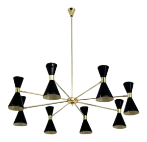 1960s Italian Diabolo Chandelier