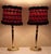 Vintage Table Lamps with Brass Bases and Fabric Shades from Lamplove, 1990s, Set of 2 For Sale - Image 9 of 9