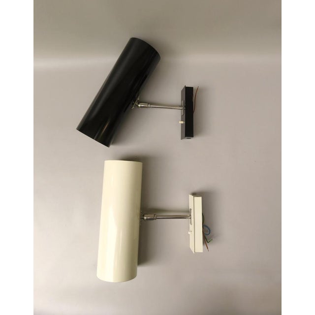 Minimalist Nickel-Plated Wall Lights from Bünte & Remmler, Set of 2 For Sale - Image 6 of 18