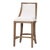 Modern Classic Upholstered Counter Stool For Sale