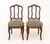 French Louis XV Style Carved Walnut Side Chairs, Pair For Sale - Image 3 of 10