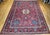 Vintage Persian Tabriz Rug, Hand-Knotted Wool, Garden Floral Pattern, Crimson & Turquoise, 11x15 For Sale - Image 12 of 18