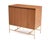 Paul McCobb Calvin Irwin Collection Bi-Fold Door 4 Drawer Dresser Credenza Chest Mahogany Brass For Sale - Image 10 of 18