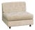Vintage Beige Fabric Armchair For Sale