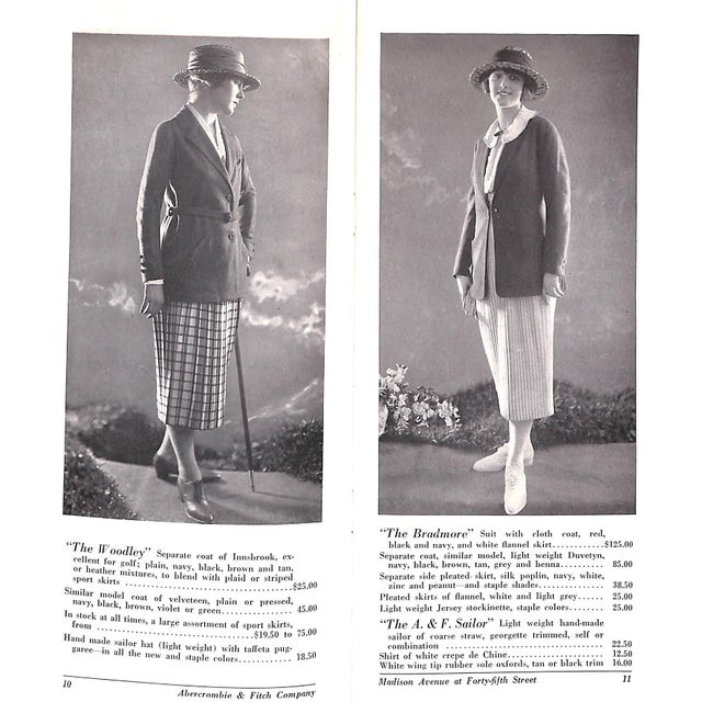 White "Abercrombie & Fitch Women's Sportswear 1921 Catalog For Sale - Image 8 of 12