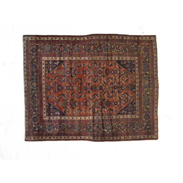 Textile 1900's Antique Injelas Rug For Sale - Image 7 of 7