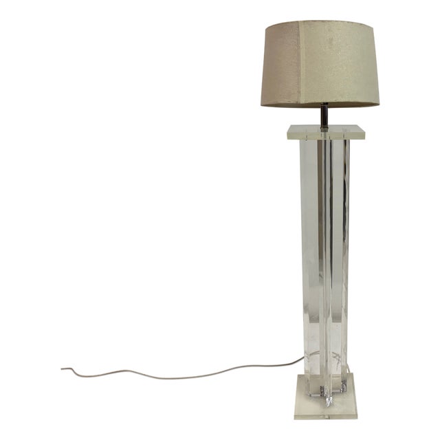Acrylic Floor Lamp by Primo, 1980s For Sale