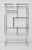 DIA - Design Institute America Design Institute of America Chrome and Glass Etagere For Sale - Image 4 of 8
