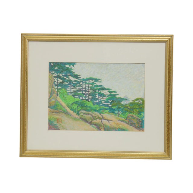 Steps to the Mountain Top', Pastel Drawing For Sale - Image 13 of 13