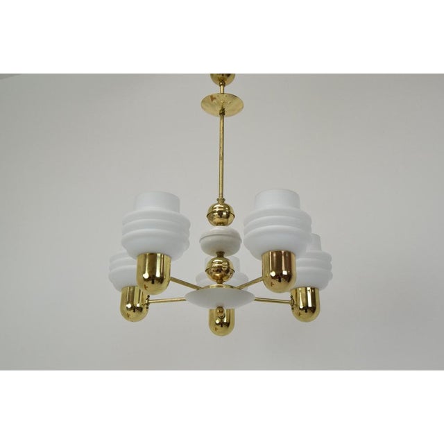 Mid-Century Chandelier from Kamenicky Senov, 1970s For Sale - Image 15 of 16