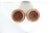 Vintage Comanche Pottery Unglazed Clay Terracotta Swirl Planters - Set of Two For Sale - Image 4 of 10