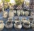 Tall Pilsner Earth Ware Vintage Pot Planter For Sale - Image 4 of 6