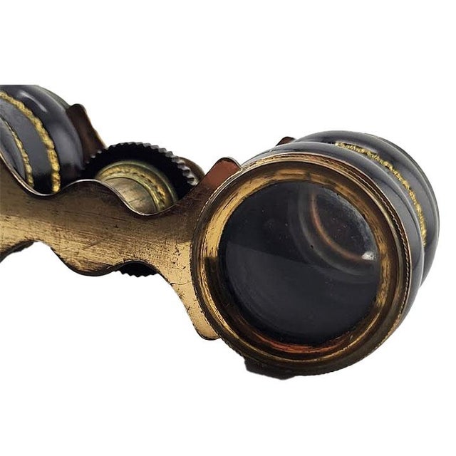 Antique "Breveté Par Dimension" Paris Opera Glasses Binoculars - Made in France For Sale - Image 4 of 11